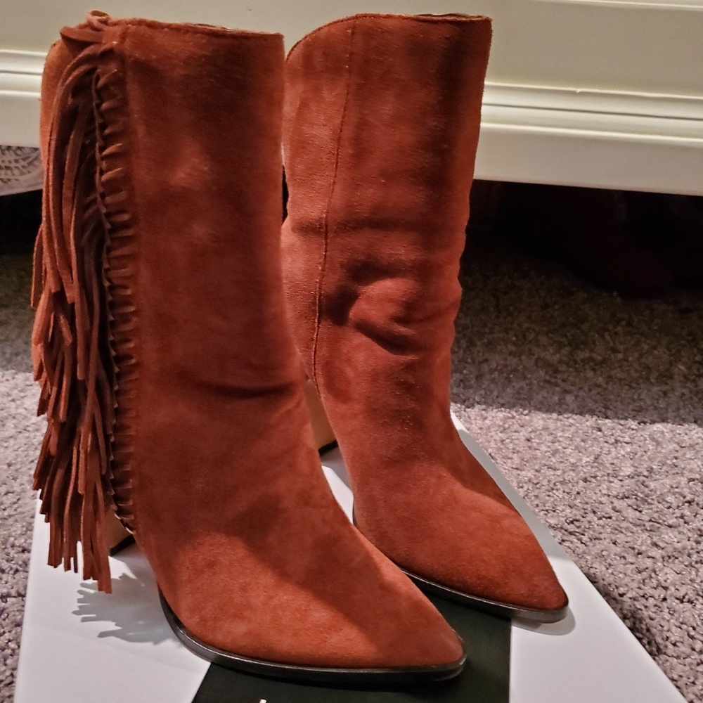 Suede Boots